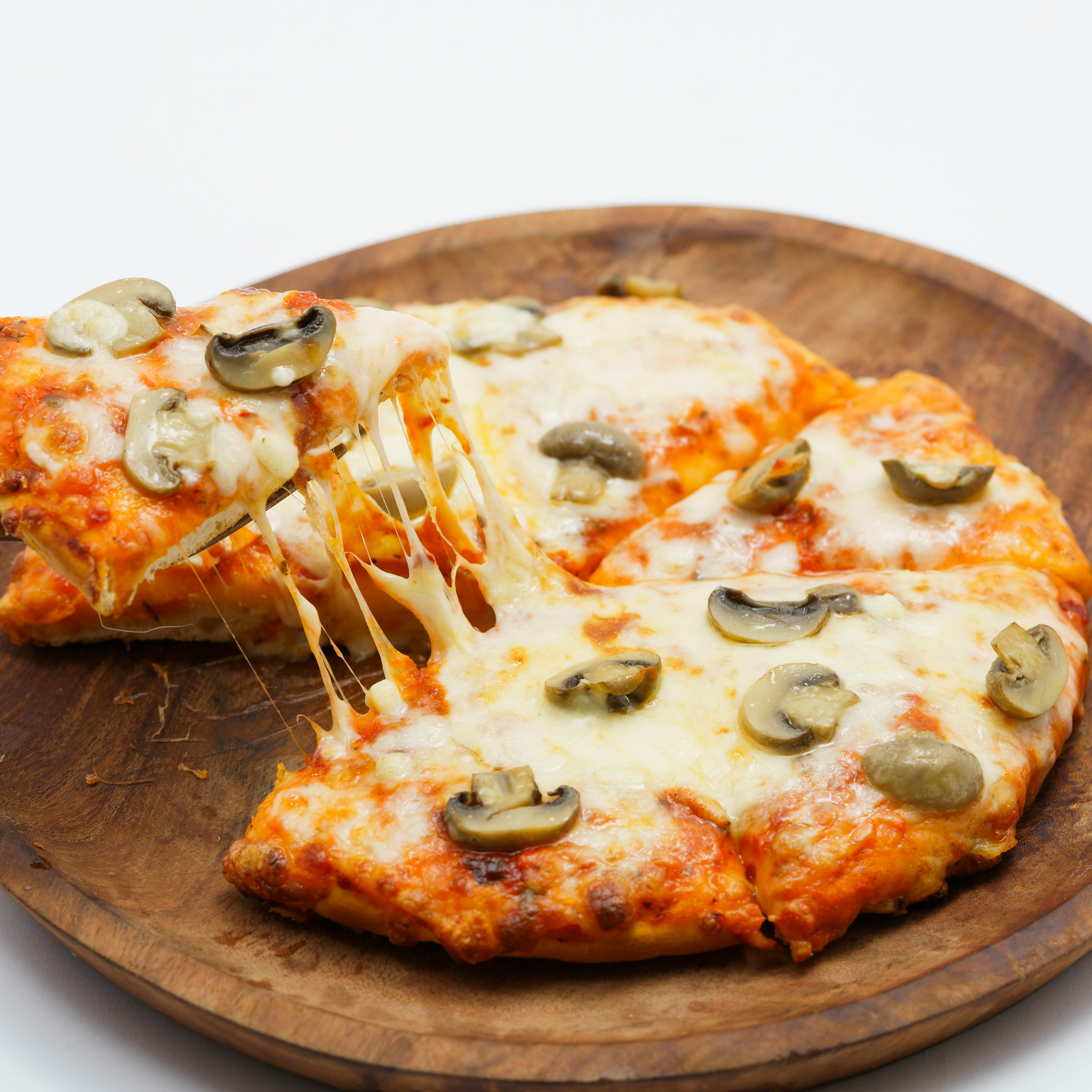 imagen de pizza margarita