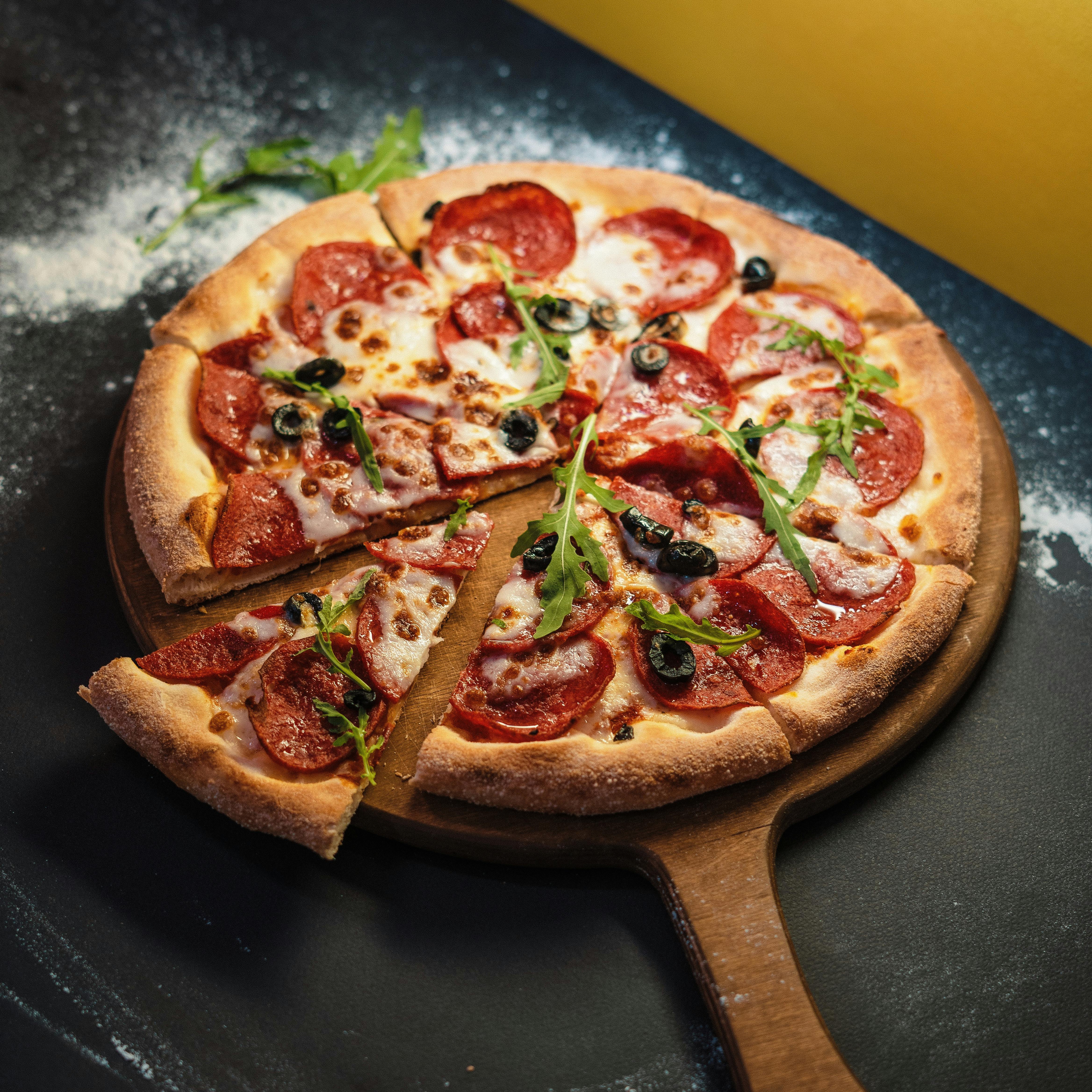 imagen de pizza pepperoni